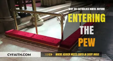 Why Catholics Kneel Before Entering the Pew: A Sacred Tradition Explained