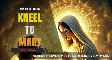 Understanding the Catholic Devotion: Why Kneel to Mary in Prayer?