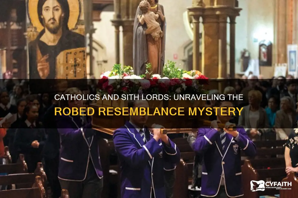 why do catholics look like sith lords