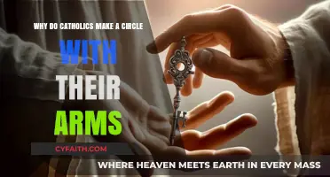 The Symbolic Embrace: Catholics' Circular Arm Gesture Explained
