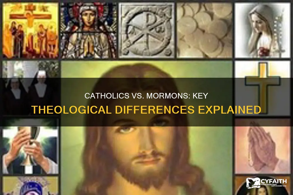 why do catholics not agree with the mormon religion