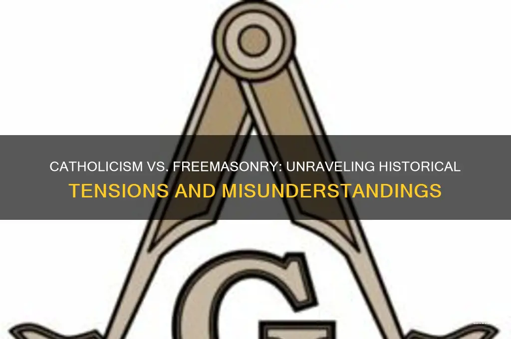 why do catholics not like masons