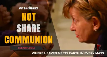 Understanding Catholic Communion: Why Sharing Isn't Universal Practice