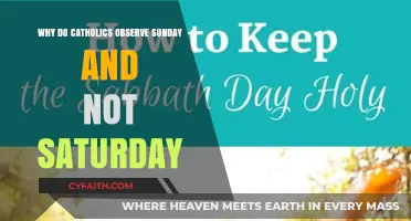Sunday vs. Saturday: Understanding Catholic Sabbath Observance Traditions