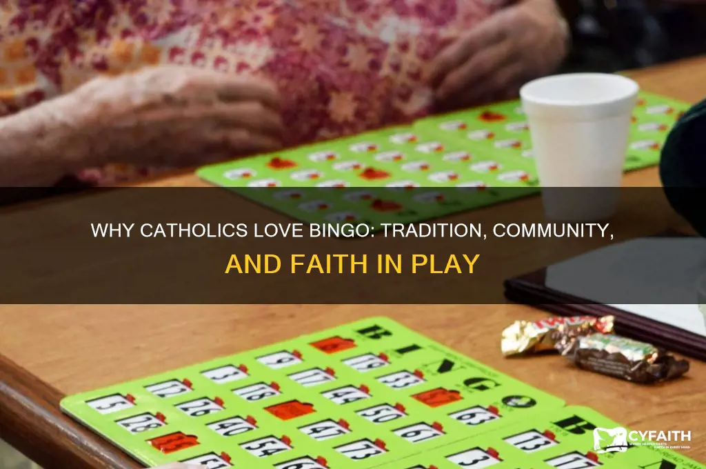 why do catholics play bingo