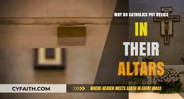 Sacred Relics: Understanding Catholic Altar Traditions and Their Significance