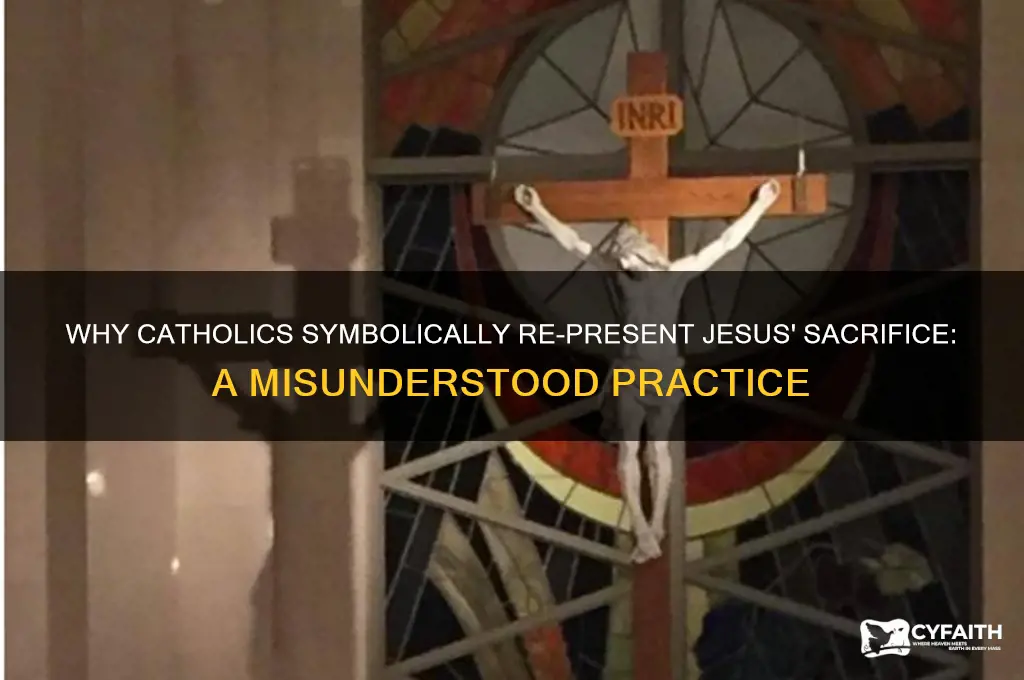 why do catholics recrucify jesus
