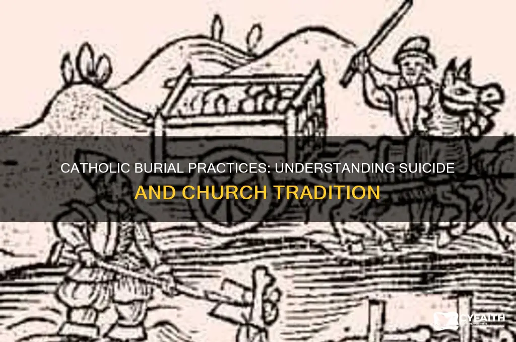why do catholics refuse to bury thoes who commit suiced
