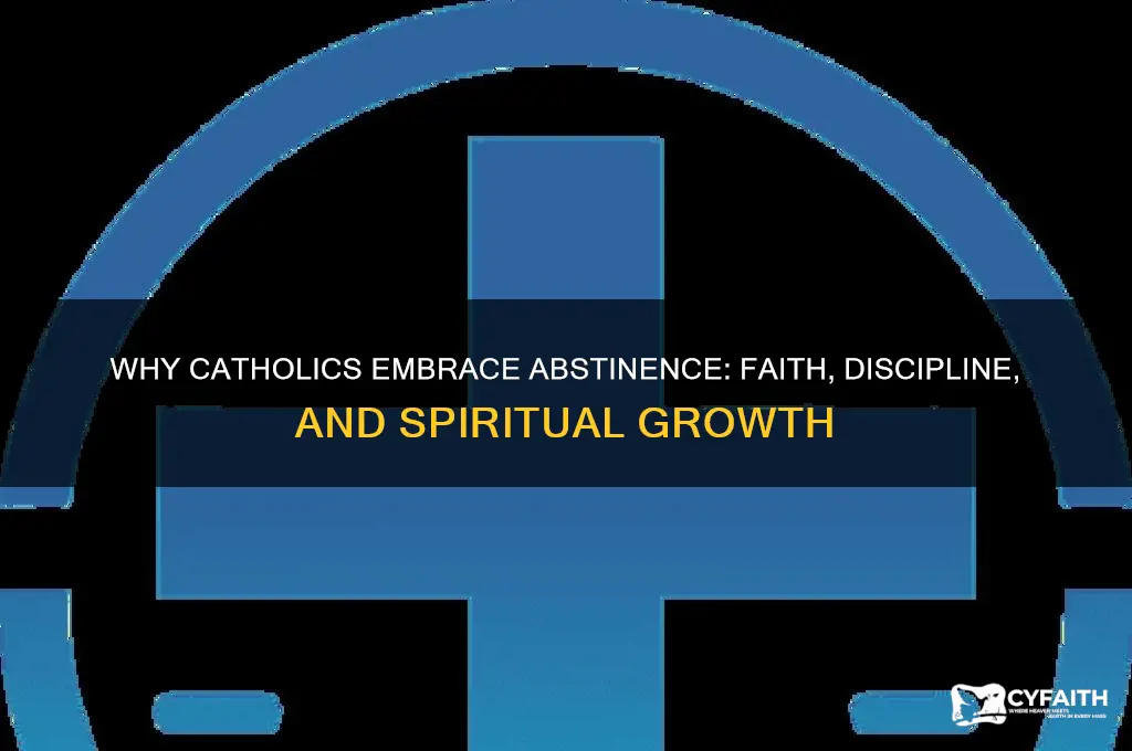 why do catholics remain abstinent