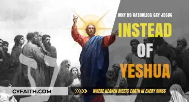 Why Catholics Use 'Jesus' Over 'Yeshua': Exploring the Linguistic Shift