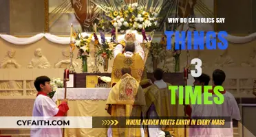 The Power of Thrice-Repeated Prayers in Catholic Tradition Explained