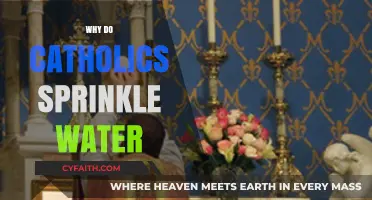 Why Catholics Sprinkle Water: Understanding the Sacred Rite of Asperges