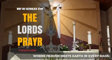 Why Catholics Pause the Lord's Prayer: Exploring the Tradition