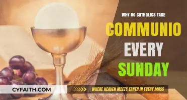 Why Catholics Receive Communion Weekly: Understanding the Sunday Tradition