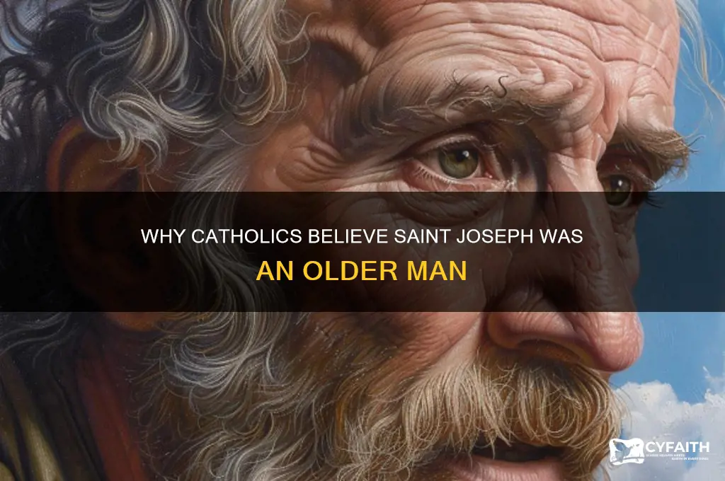 why do catholics think joseph was old