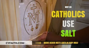 Why Catholics Use Salt: Symbolism, Tradition, and Spiritual Significance
