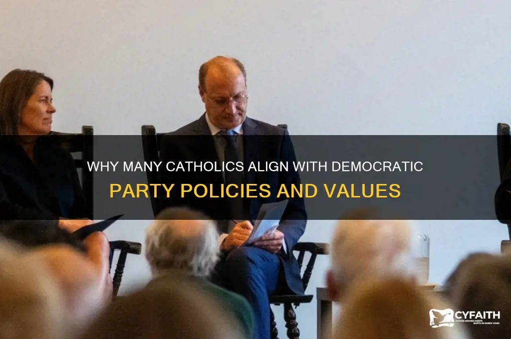 why do catholics vote democratic