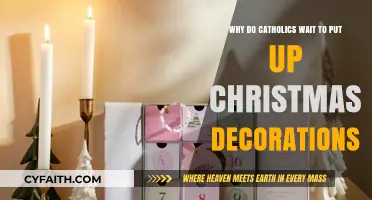 Advent's Patience: Why Catholics Delay Christmas Decorations Until Later
