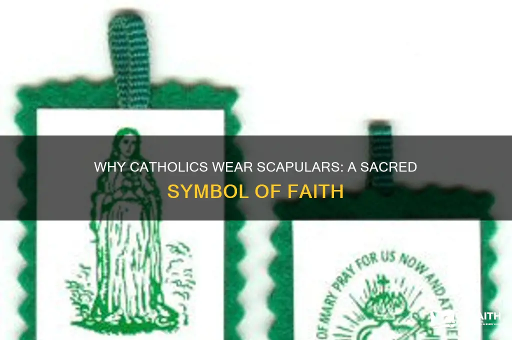 why do catholics wear a scapular