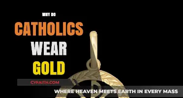 Why Catholics Wear Gold: Symbolism, Tradition, and Faith Explained