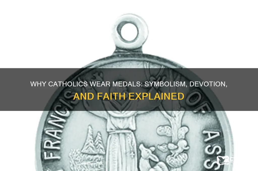 why do catholics wear medals