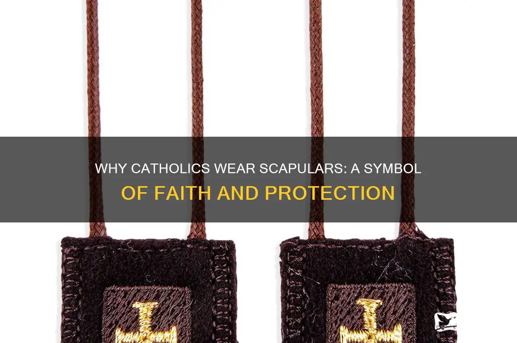 why do catholics wear scapulars