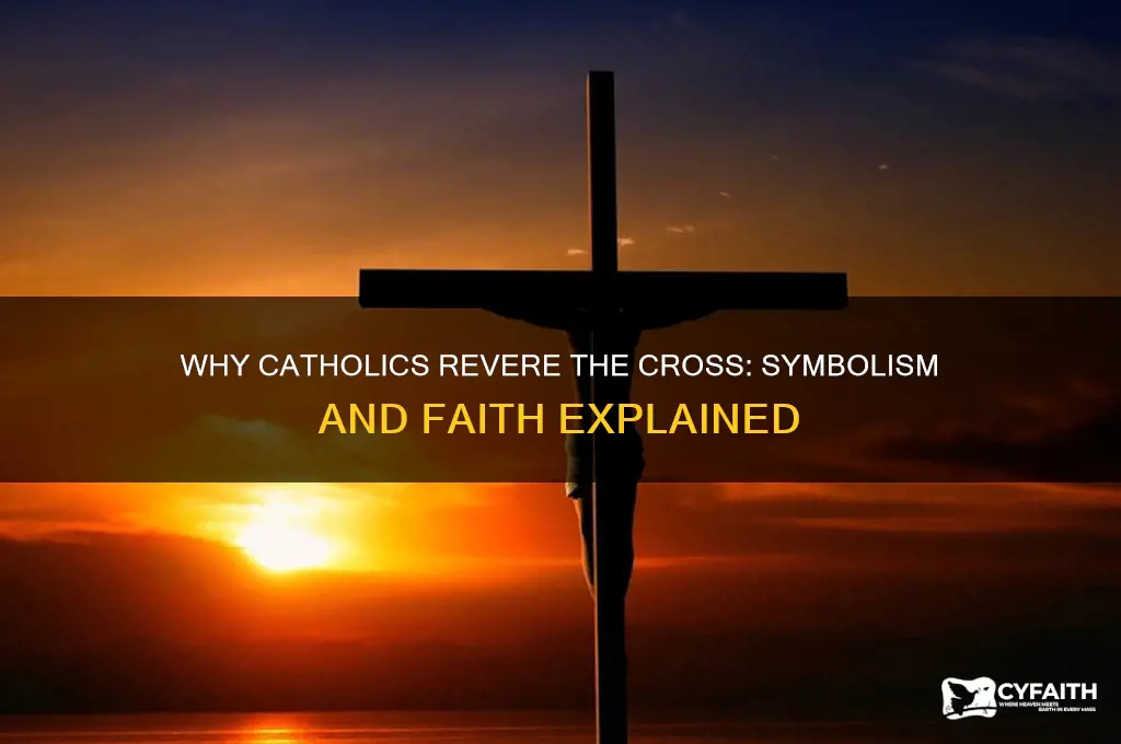 why do catholics worship the cross