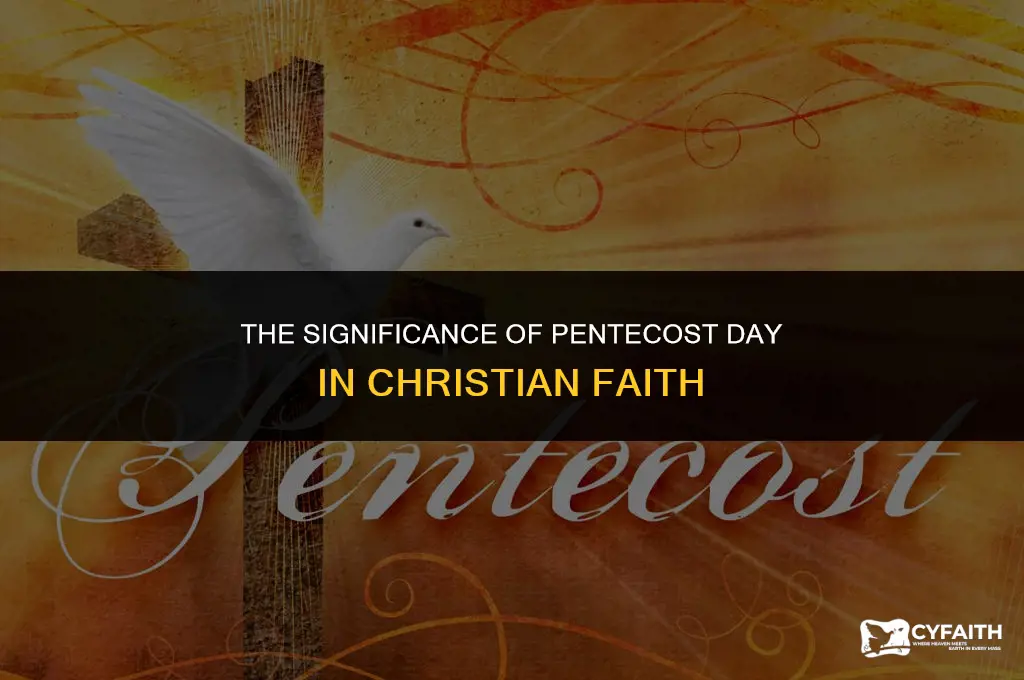 why do christian celebrate pentecost day