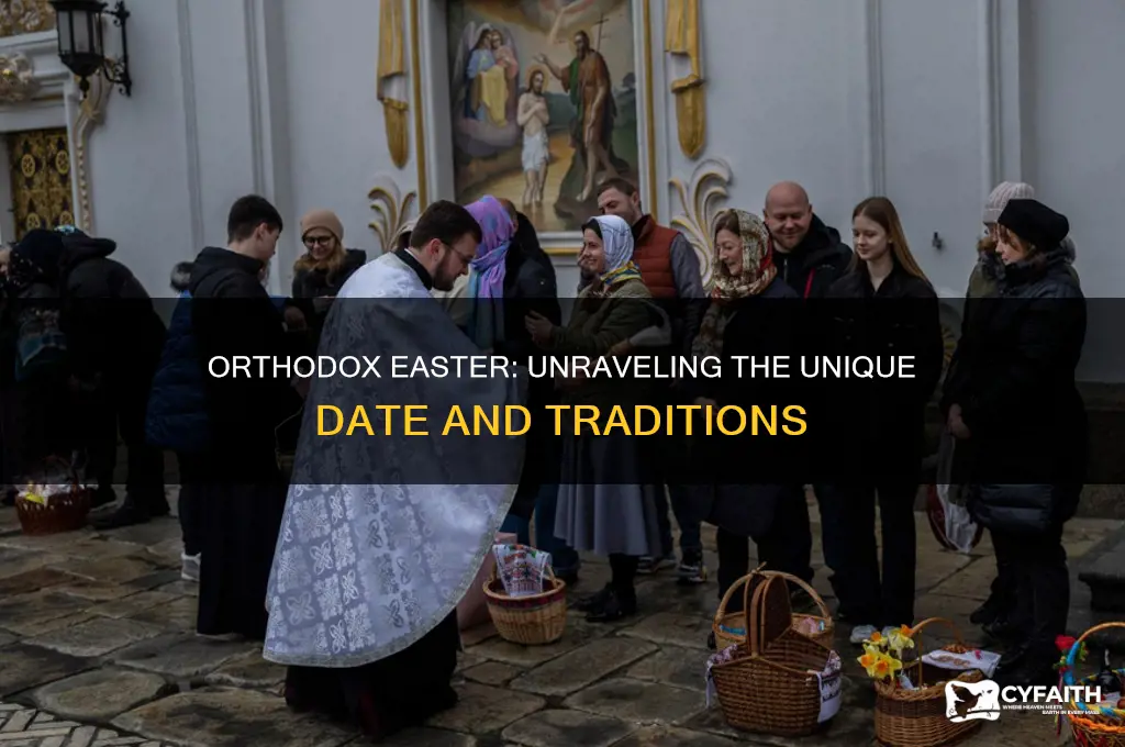 why do christian orthodox celebrate a different easter