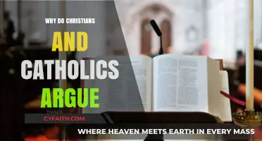 Christians vs. Catholics: Unraveling the Historical and Theological Debates