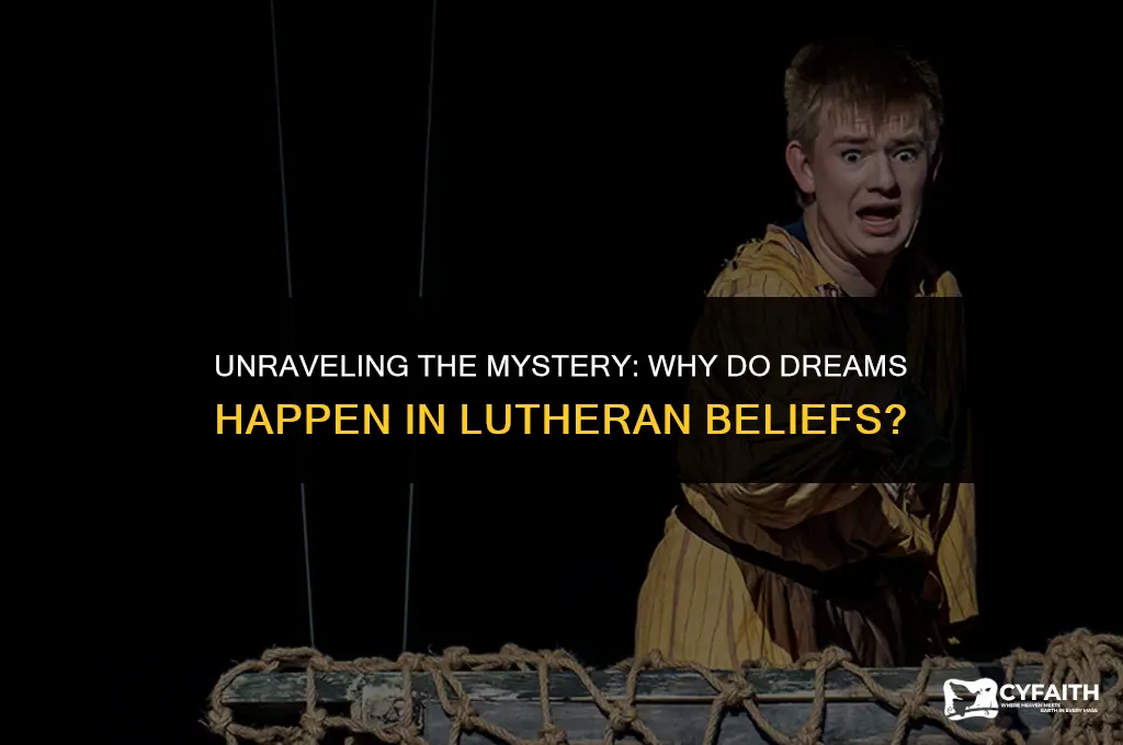 why do dreams happen lutheran