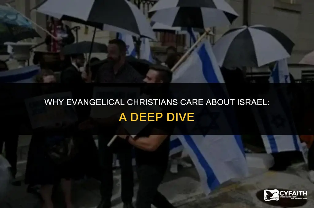 why do evangelical christians care about israel