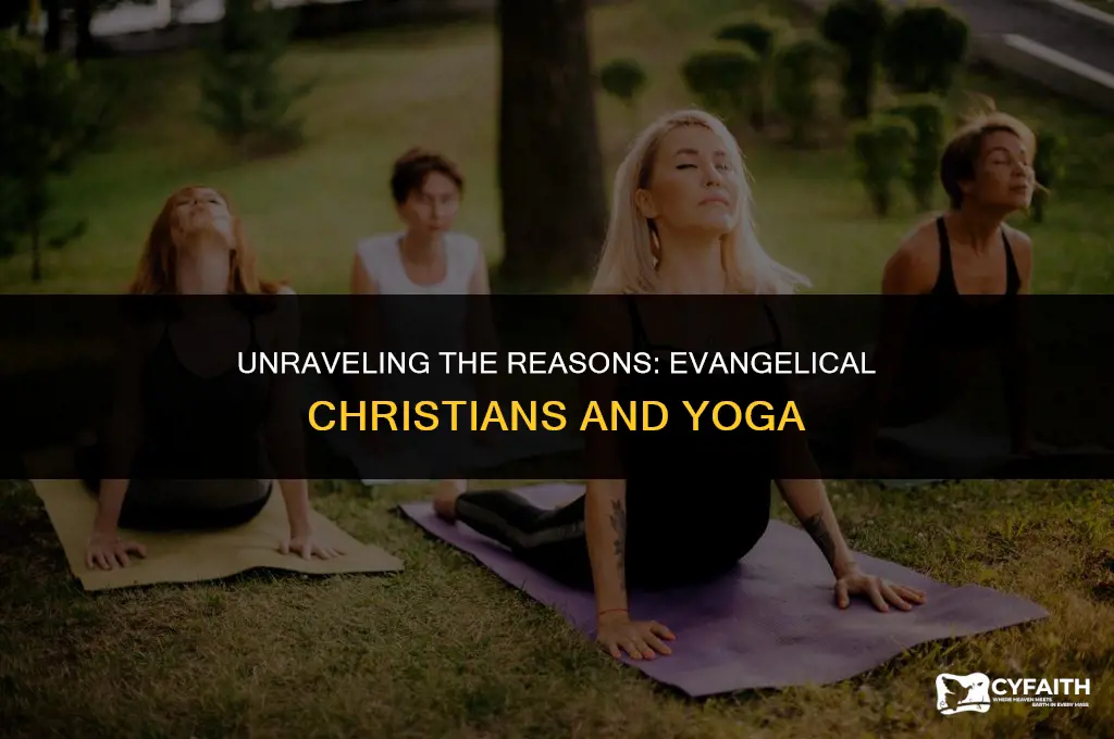 why do evangelical christians dislike yoga