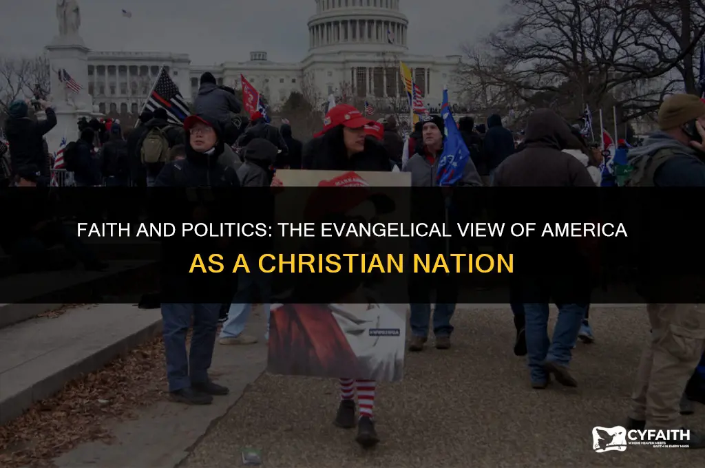 why do evangelicals believe the usa is a christian nation