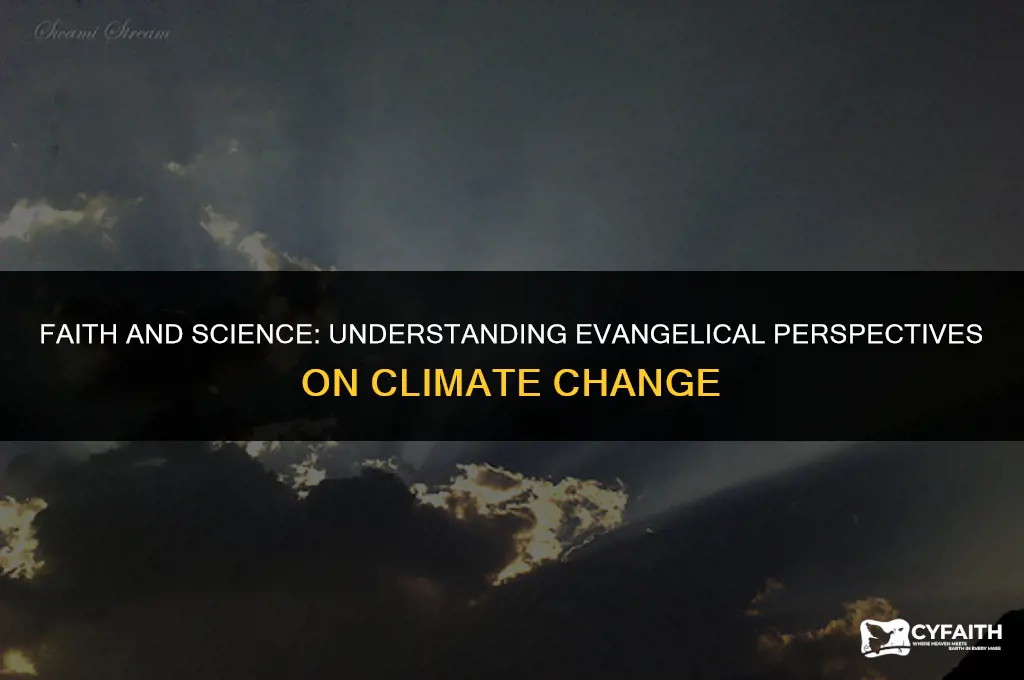 why do evangelicals deny climate change