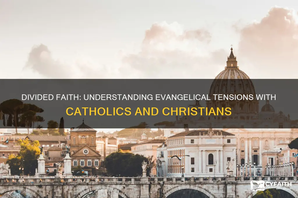 why do evangelicals hate catholics and christians