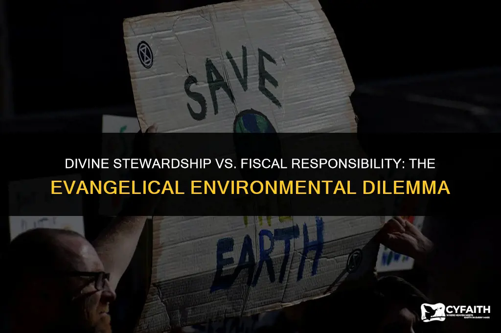 why do evangelicals oppose environmental spending