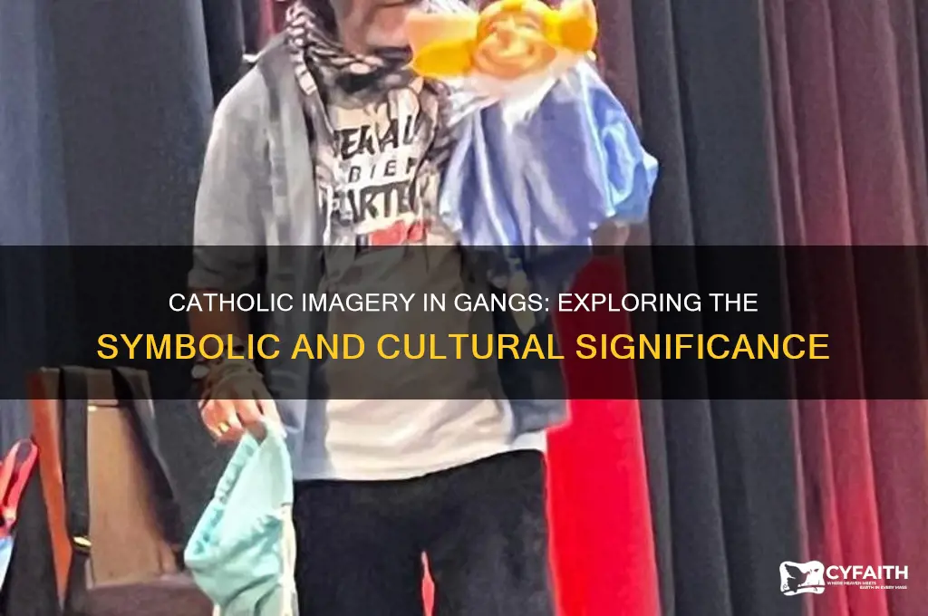 why do gangs use catholic