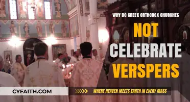 Greek Orthodox Churches: The Absence of Vespers Celebrations Explained