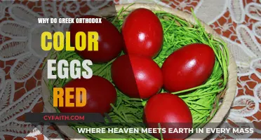 Why Greek Orthodox Christians Color Easter Eggs Red: Tradition Explained