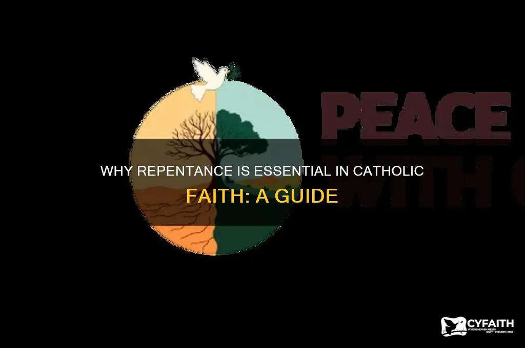 why do i need to repent catholic