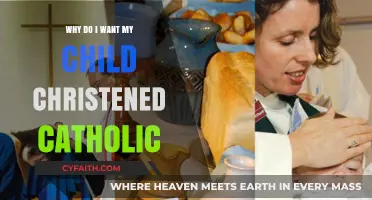 Why I Choose a Catholic Christening for My Child