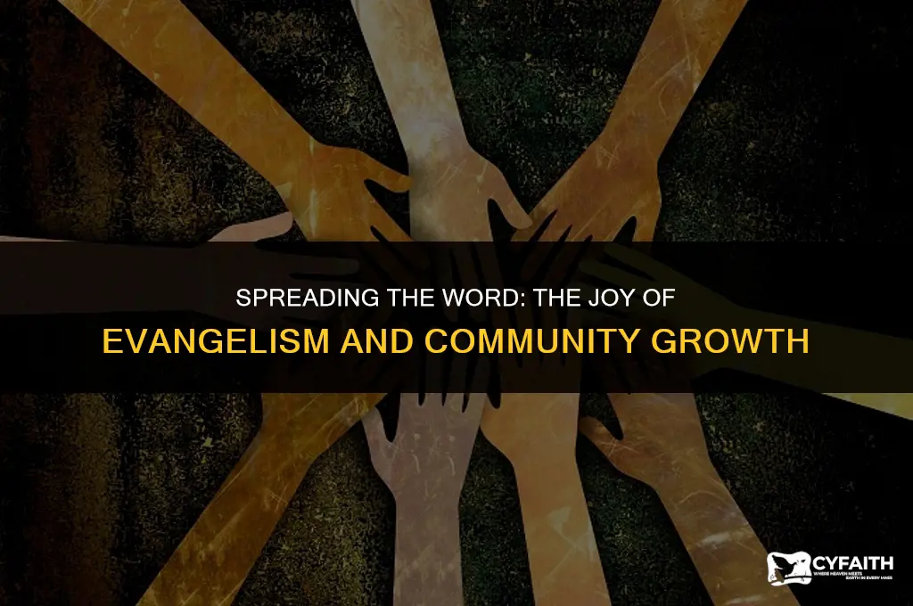 why do i want people to join evangelism