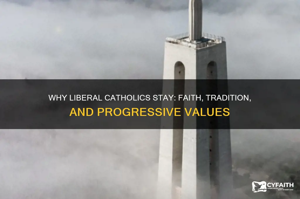 why do liberal catholics remain catholic