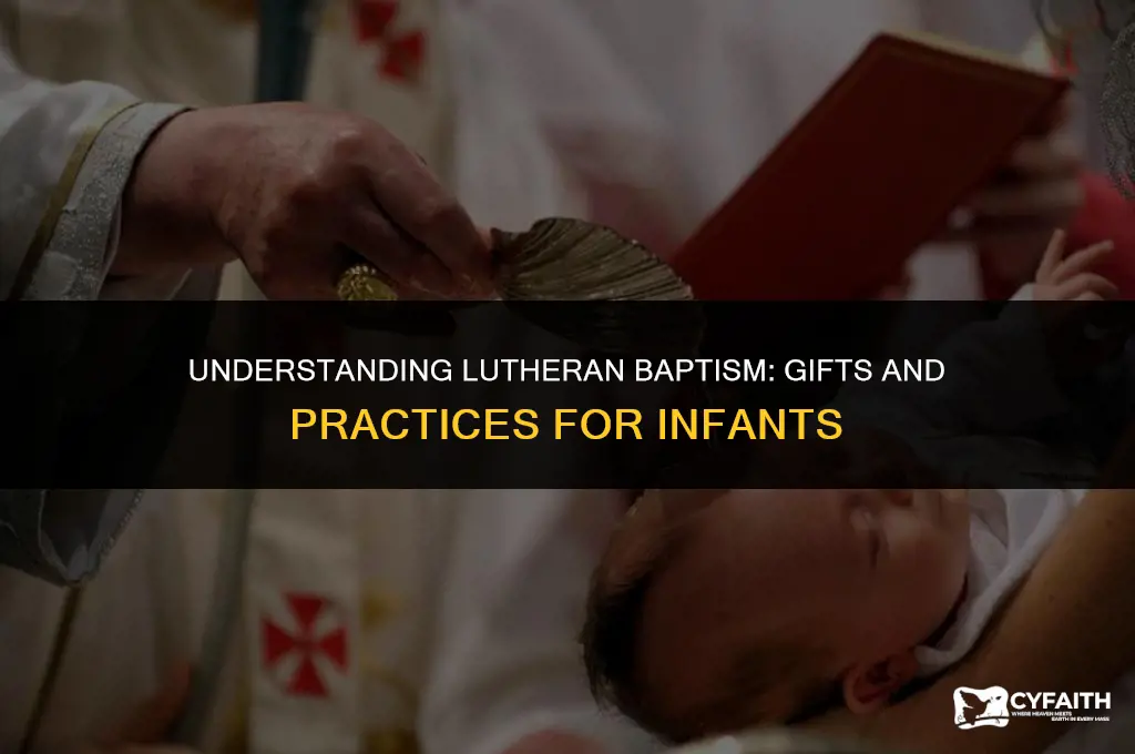 why do lutheran baptized babies get