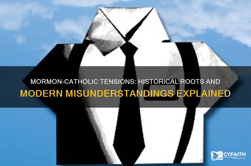 why do mormons hate catholics