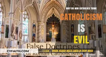Unraveling Misconceptions: Why Non-Catholics View Catholicism as Evil