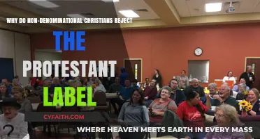 Understanding Non-Denominational Christianity: Rejecting the Protestant Label