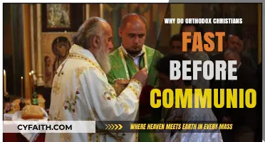 Orthodox Christian Fasting: Preparing Body and Soul for Holy Communion