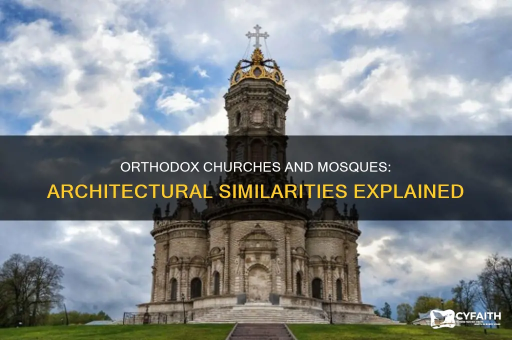 why do orthodox churchez look like mosques